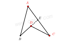 边的燕尾模型（飞镖模型）