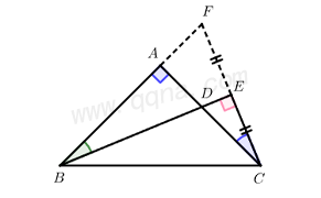 角平分线+垂线模型典例2