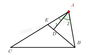 角平分线+垂线模型典例3