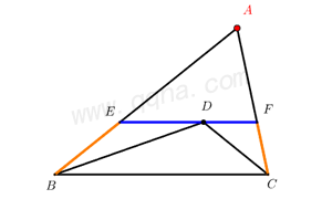 双角平分线+平行线构造双等腰三角形模型1
