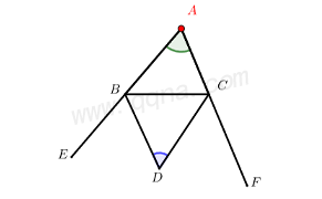 三角形双外角平分线模型