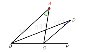 三角形一内一外平分线模型