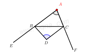 三角形双外角三等分线模型