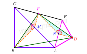 “海盗埋宝”基本模型证法3：中线+中位线