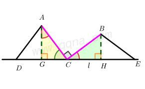 一线三等角全等模型典例4