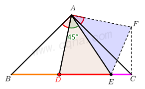等腰直角三角形半角模型