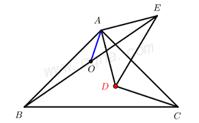 手拉手旋转全等典例6