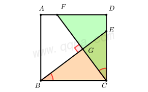 正方形中的十字模型典例1