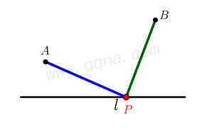 两定(同侧)一动，动点在直线，和最小值