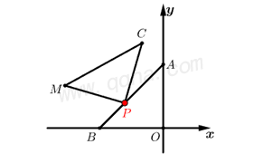 瓜豆原理直线型典例3